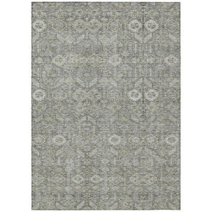Addison Rugs Bohemian Grey Washable Indoor-Outdoor Rug