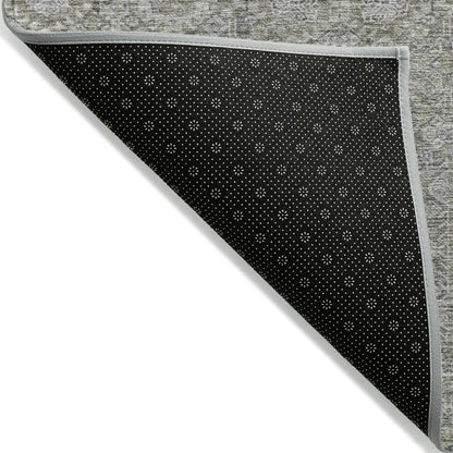 Addison Rugs Bohemian Grey Washable Indoor-Outdoor Rug