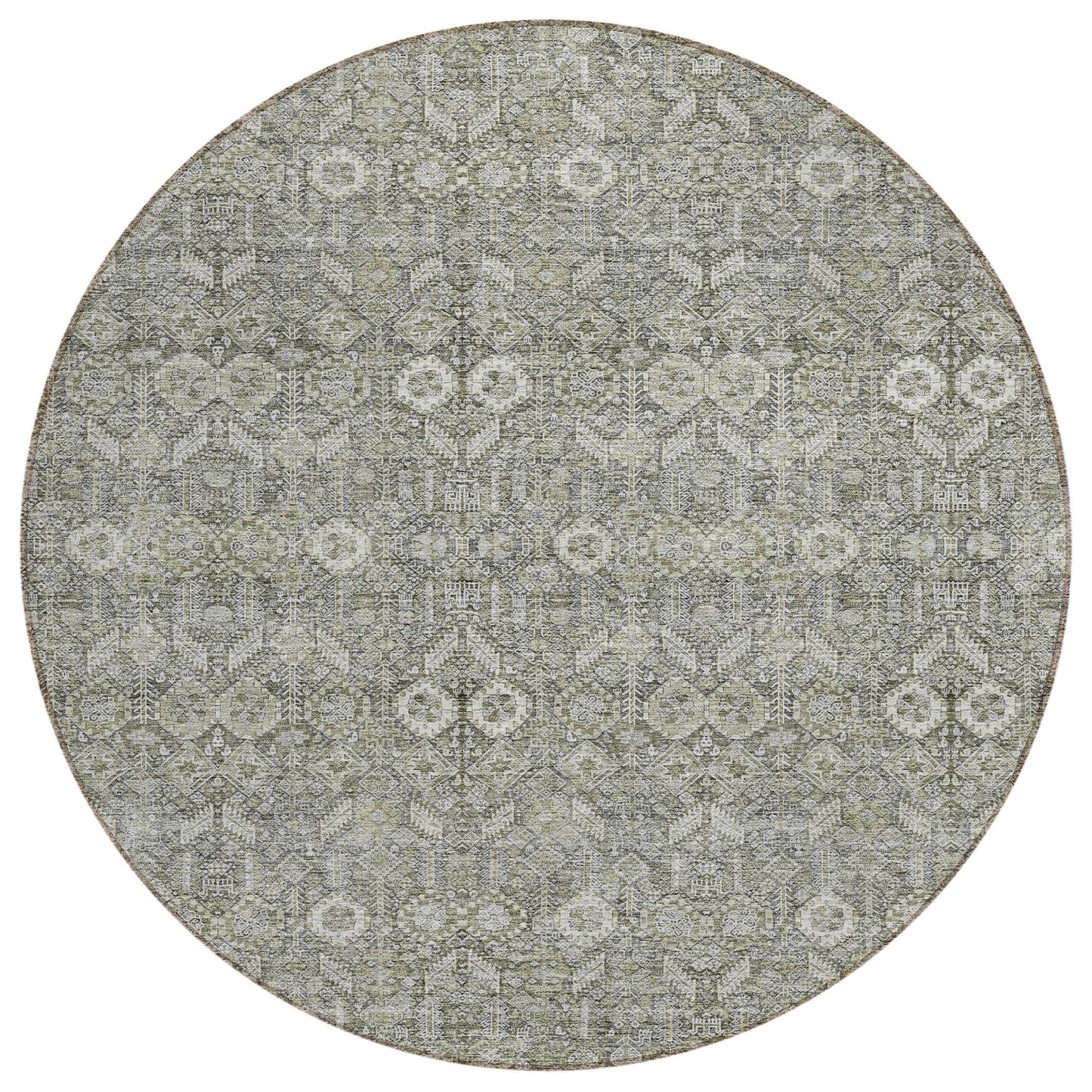 Addison Rugs Bohemian Grey Washable Indoor-Outdoor Rug
