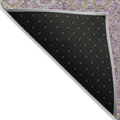 Addison Rugs Bohemian Lavender Washable Indoor-Outdoor Rug
