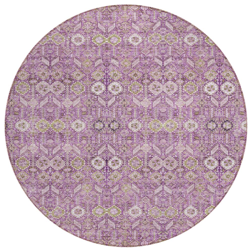 Addison Rugs Bohemian Lavender Washable Indoor-Outdoor Rug