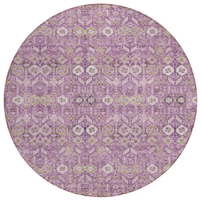 Addison Rugs Bohemian Lavender Washable Indoor-Outdoor Rug