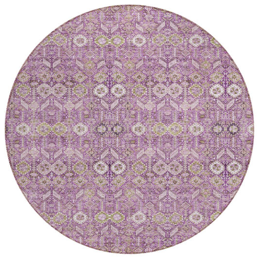 Addison Rugs Bohemian Lavender Washable Indoor-Outdoor Rug