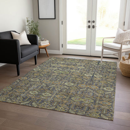 Addison Rugs Bohemian Paprika Washable Indoor-Outdoor Rug