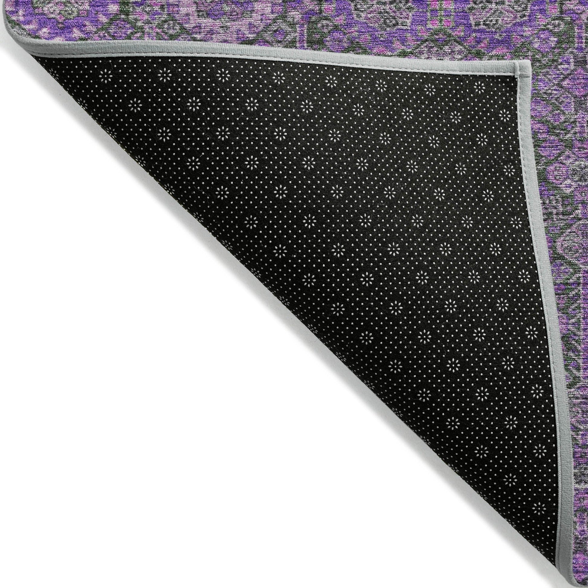 Addison Rugs Bohemian Purple Washable Indoor-Outdoor Rug
