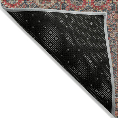 Addison Rugs Bohemian Red Washable Indoor-Outdoor Rug