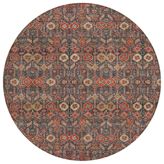 Addison Rugs Bohemian Red Washable Indoor-Outdoor Rug