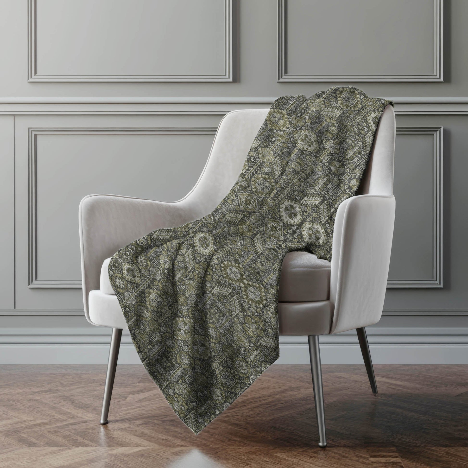 Addison Rugs Bohemian Taupe Washable Indoor-Outdoor Rug