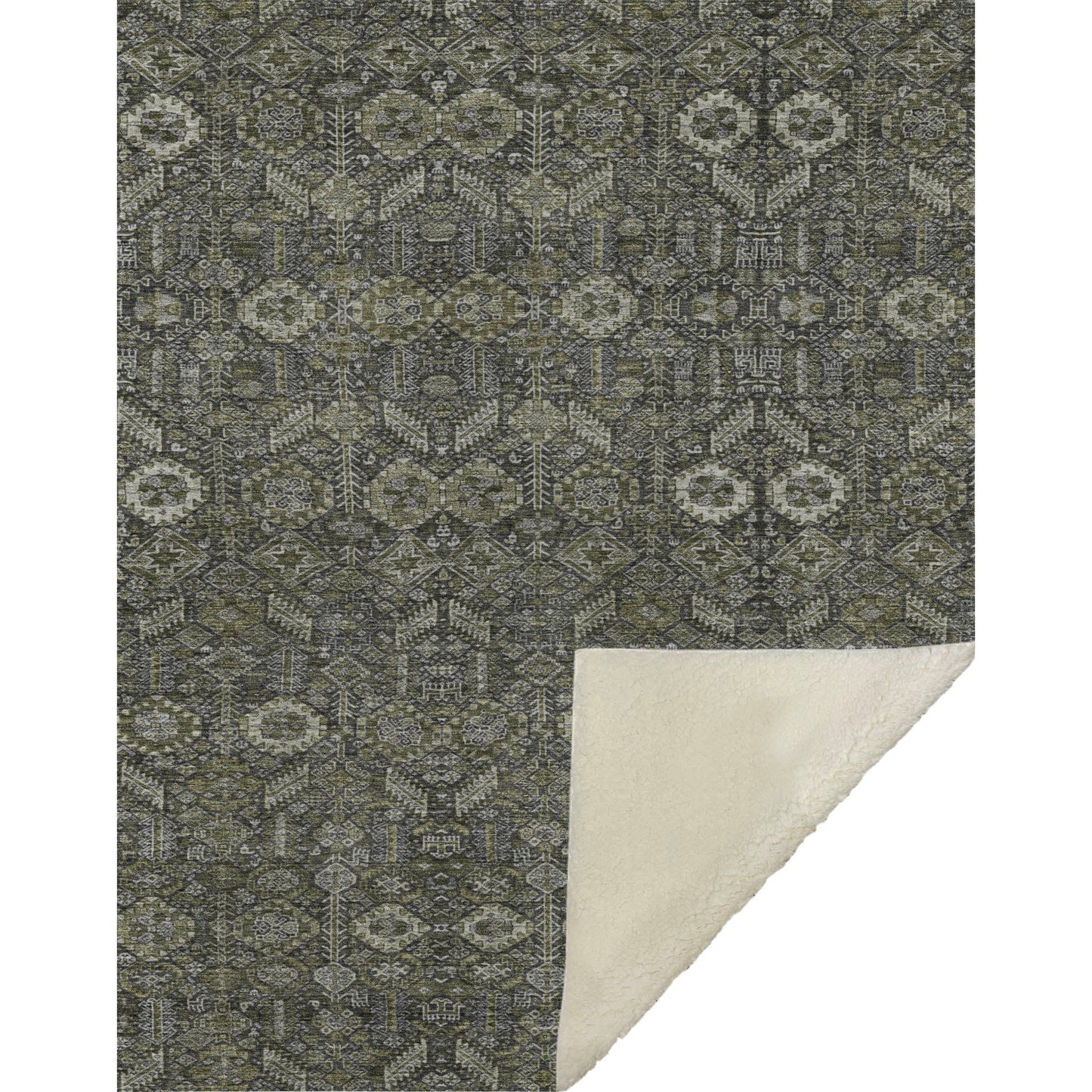 Addison Rugs Bohemian Taupe Washable Indoor-Outdoor Rug