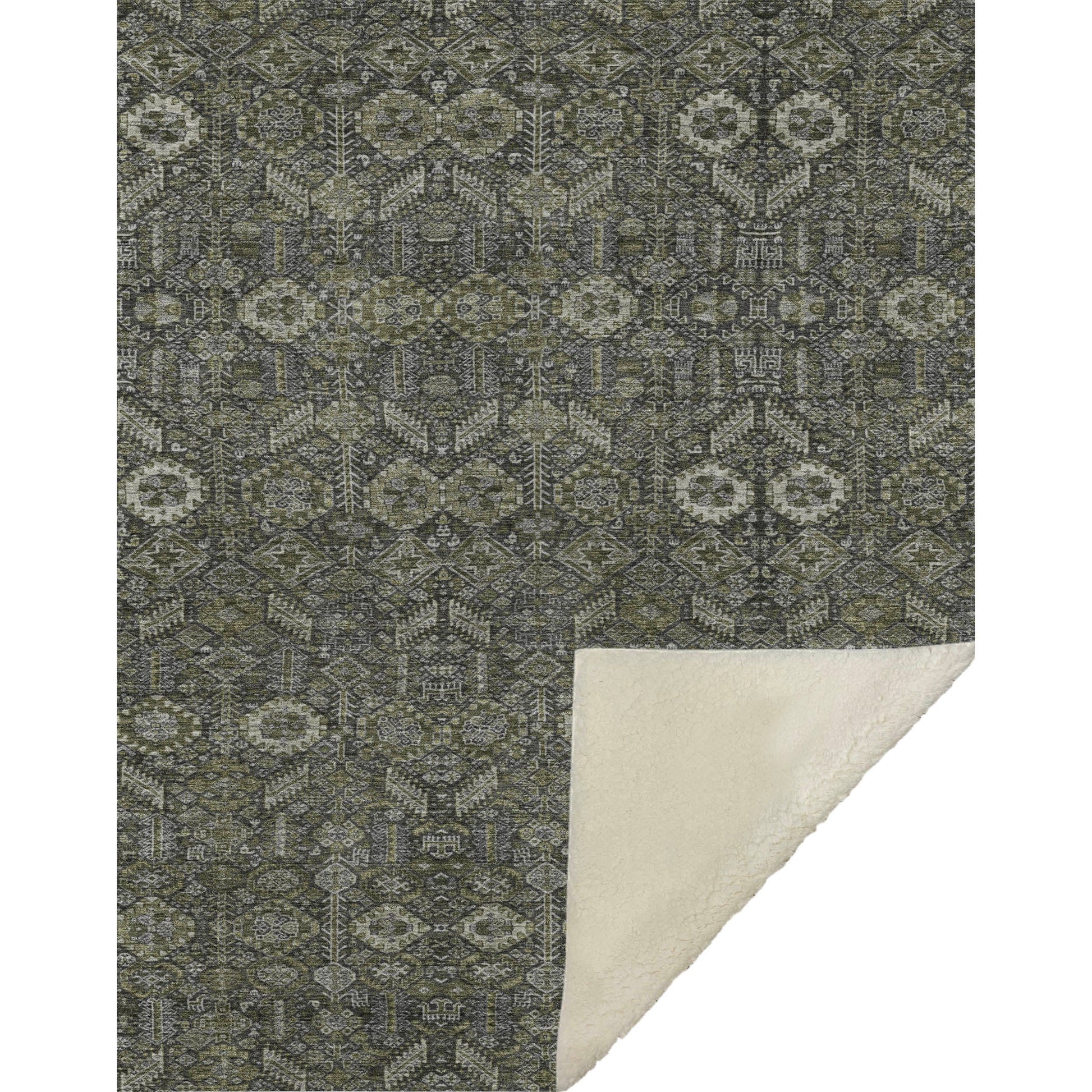 Addison Rugs Bohemian Taupe Washable Indoor-Outdoor Rug