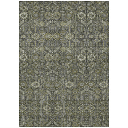 Addison Rugs Bohemian Taupe Washable Indoor-Outdoor Rug