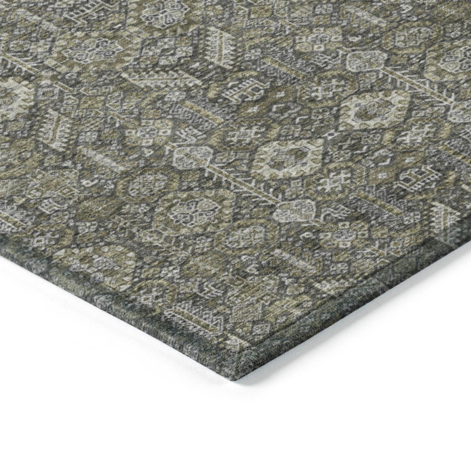Addison Rugs Bohemian Taupe Washable Indoor-Outdoor Rug