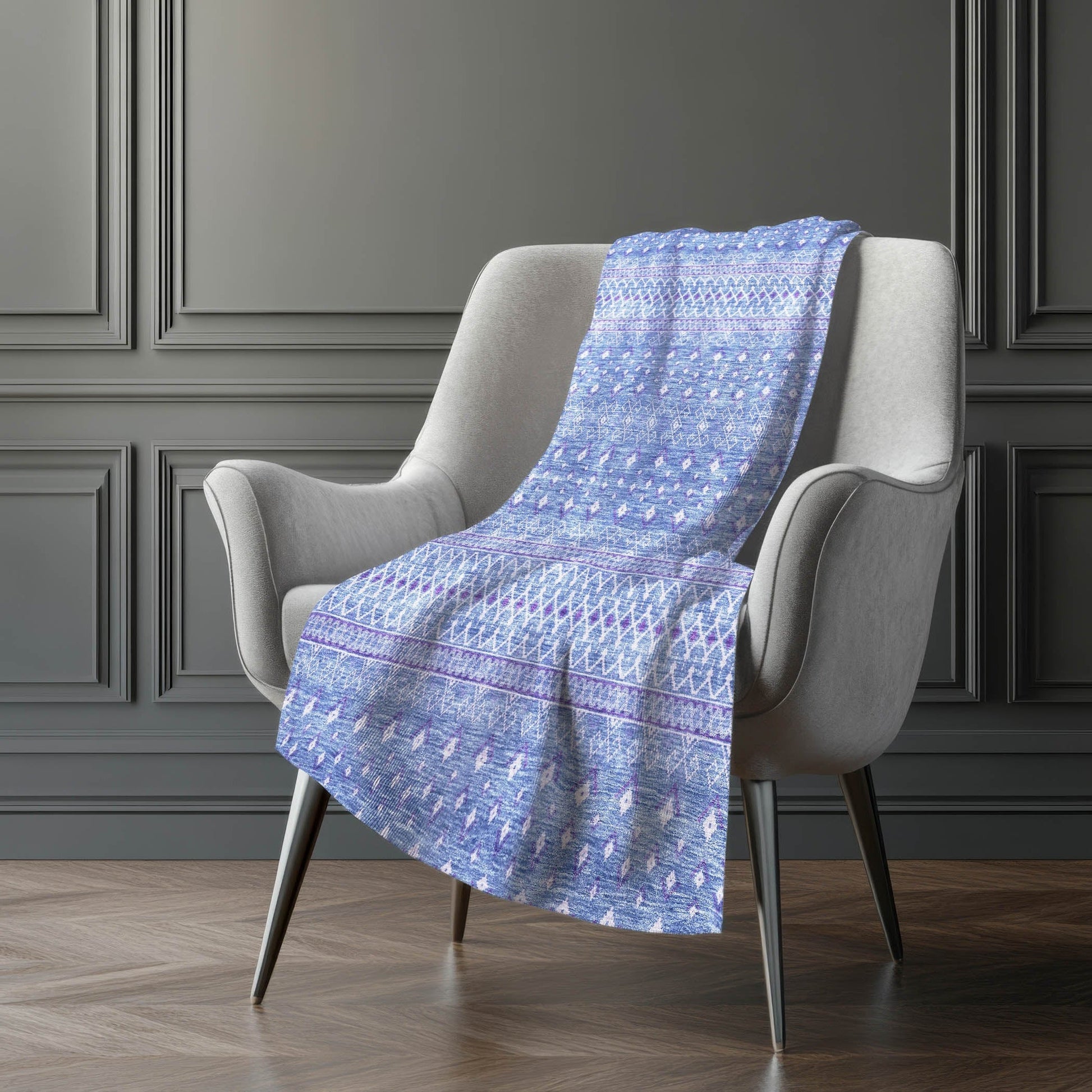 Addison Rugs Boho Blue Washable Indoor-Outdoor Rug