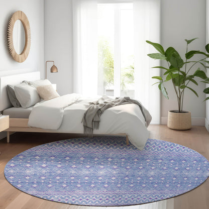 Addison Rugs Boho Blue Washable Indoor-Outdoor Rug
