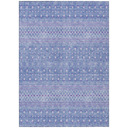 Addison Rugs Boho Blue Washable Indoor-Outdoor Rug