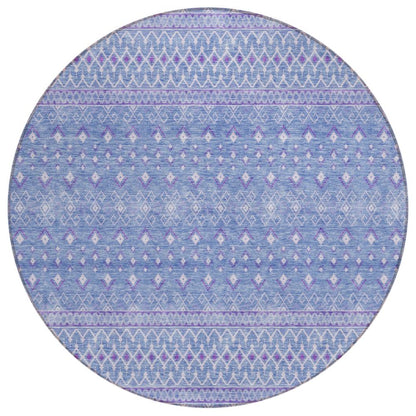 Addison Rugs Boho Blue Washable Indoor-Outdoor Rug