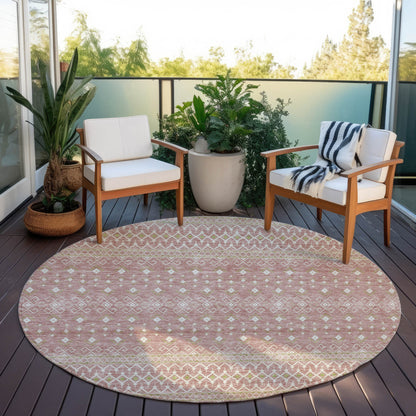 Addison Rugs Boho Blush Washable Indoor-Outdoor Rug