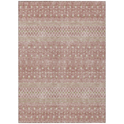Addison Rugs Boho Blush Washable Indoor-Outdoor Rug