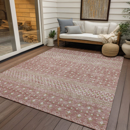 Addison Rugs Boho Blush Washable Indoor-Outdoor Rug