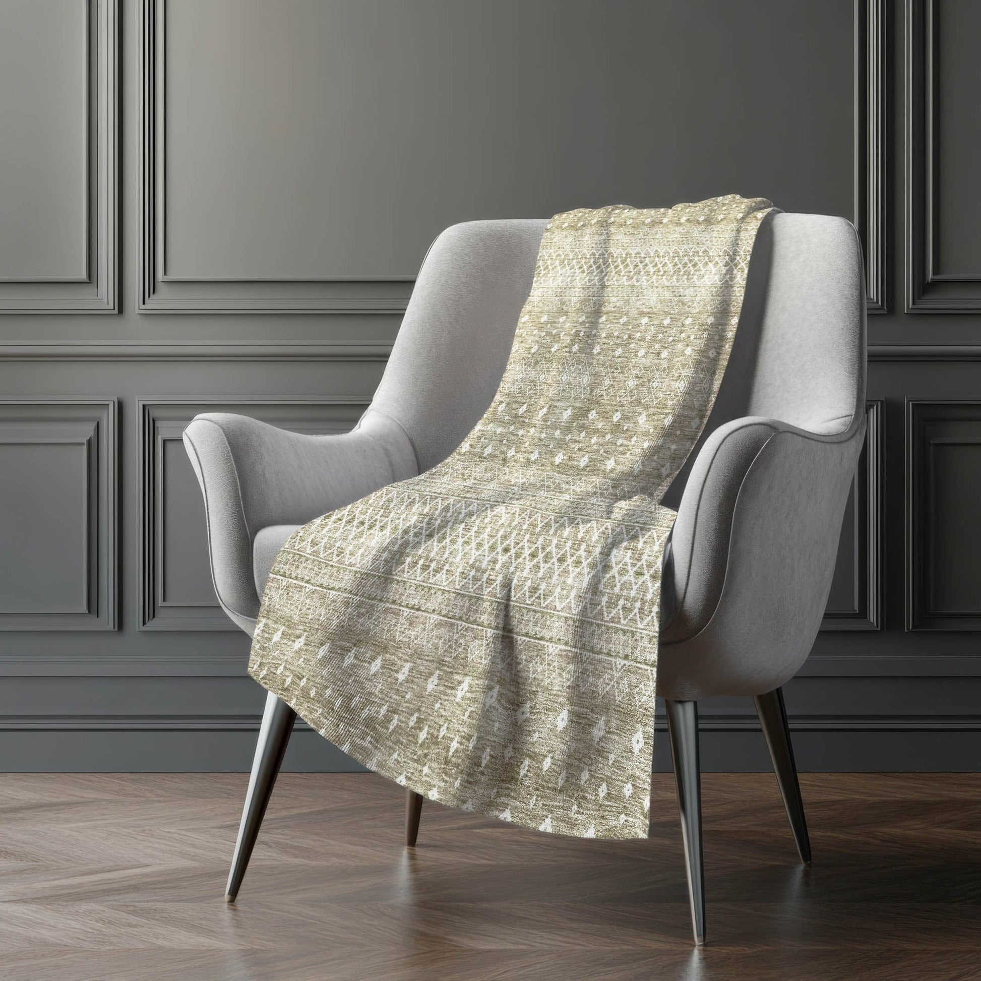 Addison Rugs Boho Brown Washable Indoor-Outdoor Rug