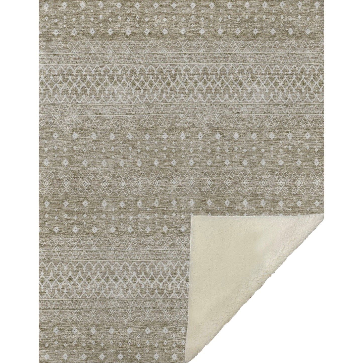 Addison Rugs Boho Brown Washable Indoor-Outdoor Rug