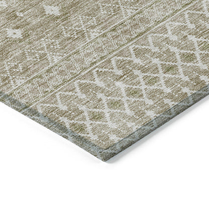 Addison Rugs Boho Brown Washable Indoor-Outdoor Rug