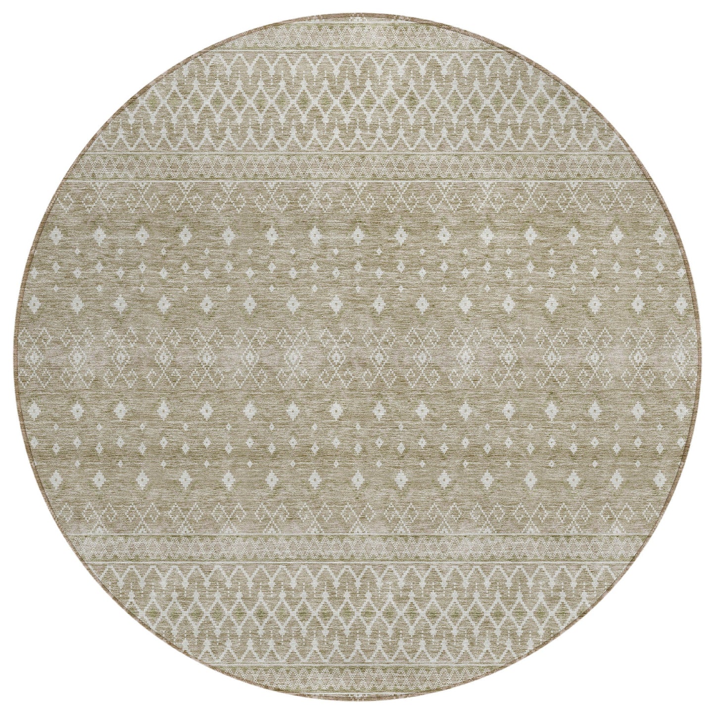 Addison Rugs Boho Brown Washable Indoor-Outdoor Rug