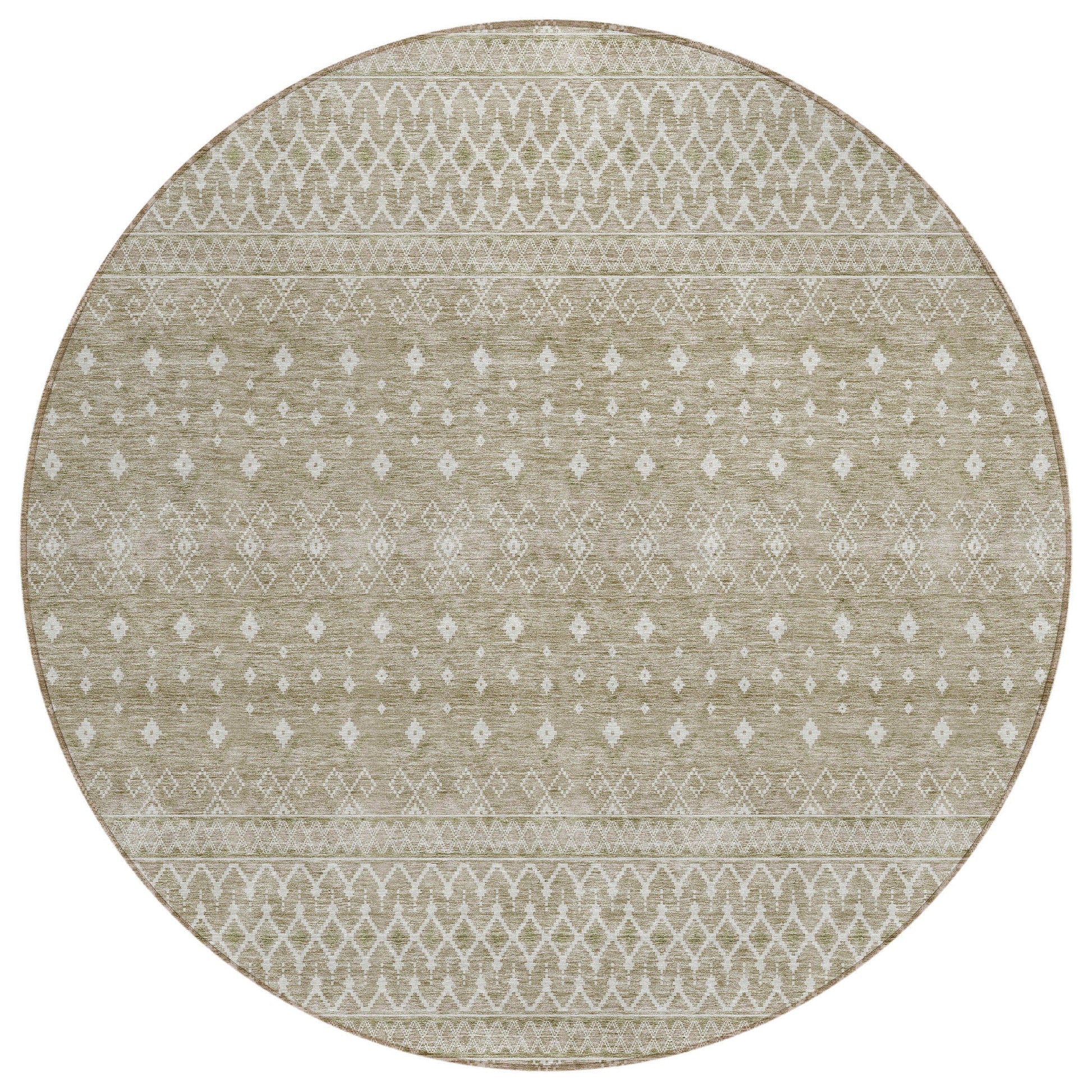 Addison Rugs Boho Brown Washable Indoor-Outdoor Rug