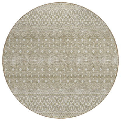 Addison Rugs Boho Brown Washable Indoor-Outdoor Rug