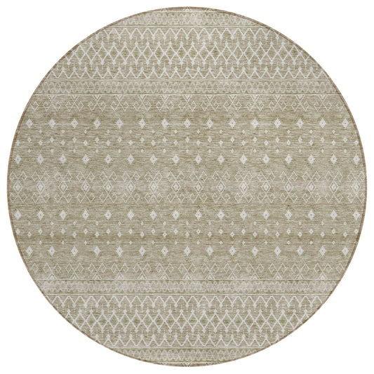 Addison Rugs Boho Brown Washable Indoor-Outdoor Rug