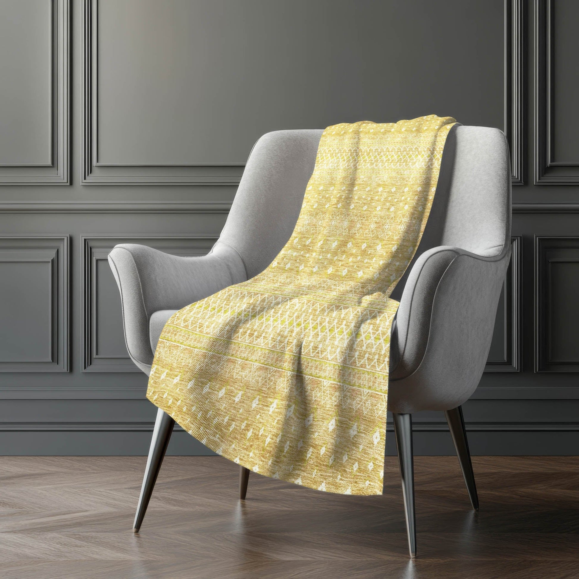 Addison Rugs Boho Gold Washable Indoor-Outdoor Rug