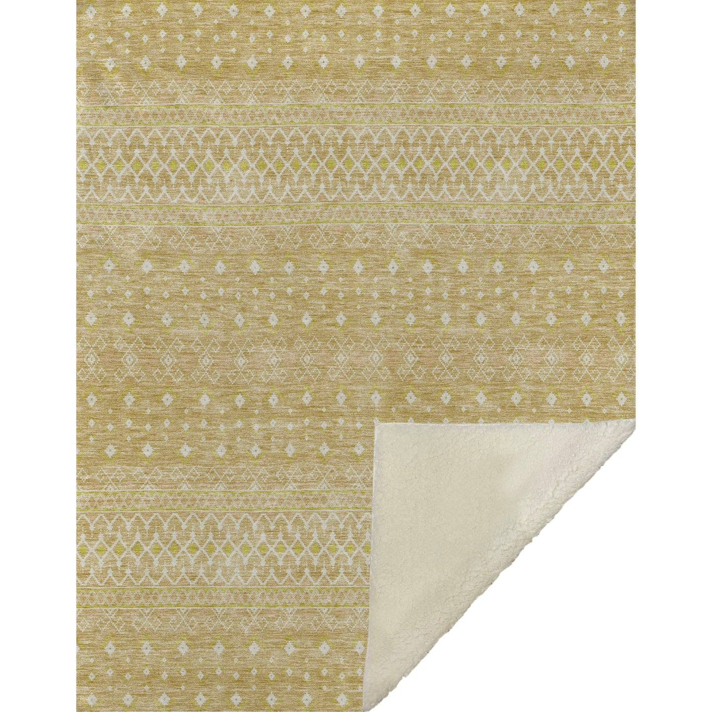 Addison Rugs Boho Gold Washable Indoor-Outdoor Rug
