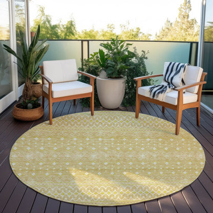 Addison Rugs Boho Gold Washable Indoor-Outdoor Rug