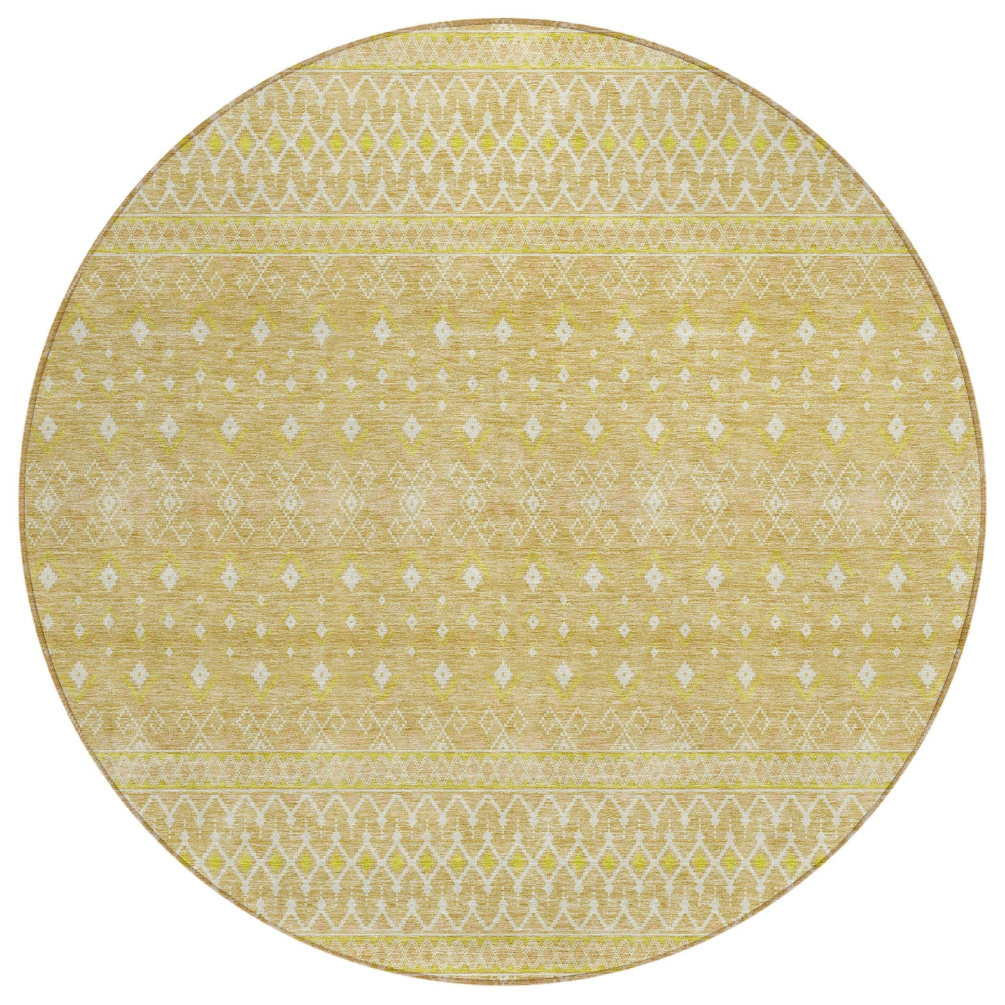 Addison Rugs Boho Gold Washable Indoor-Outdoor Rug
