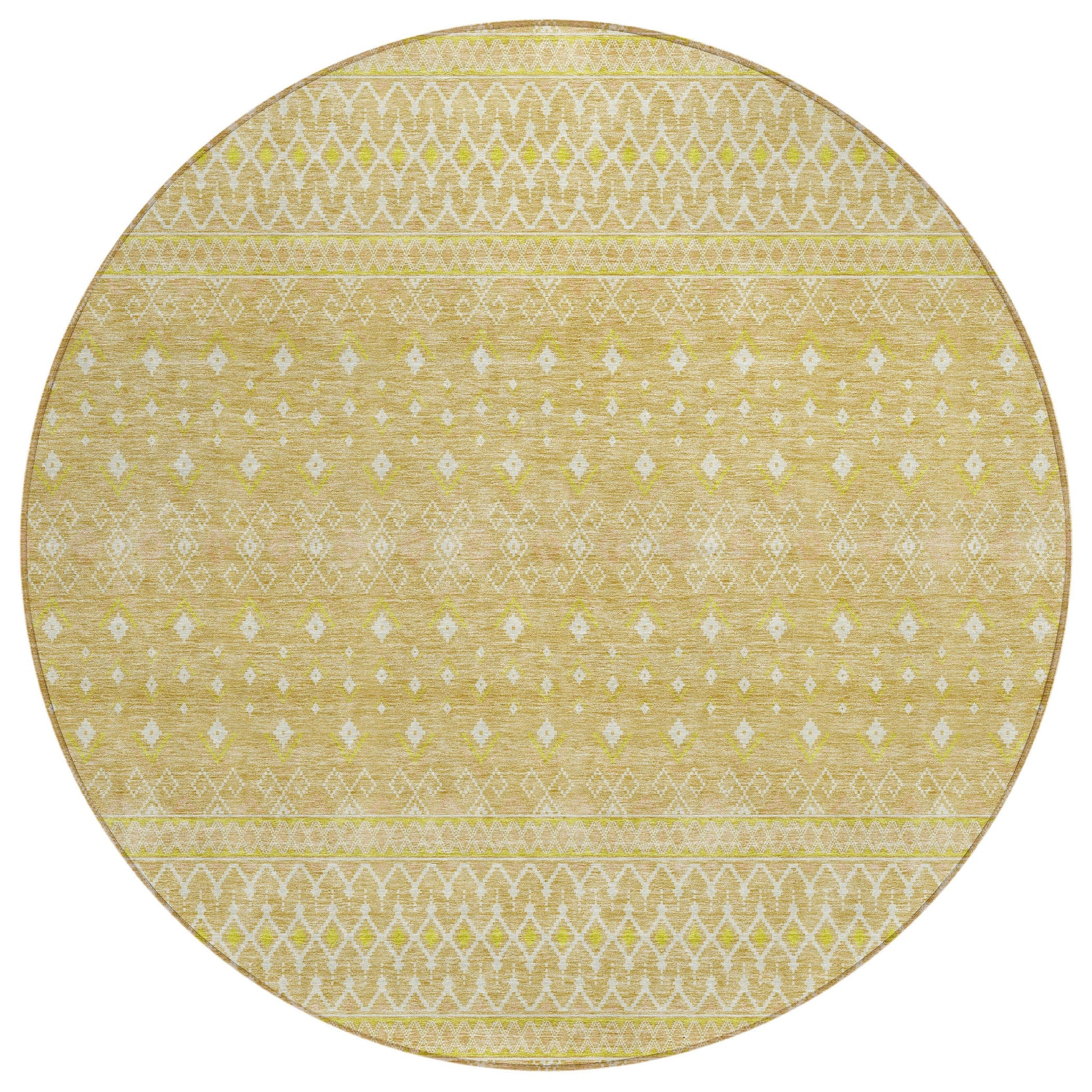 Addison Rugs Boho Gold Washable Indoor-Outdoor Rug