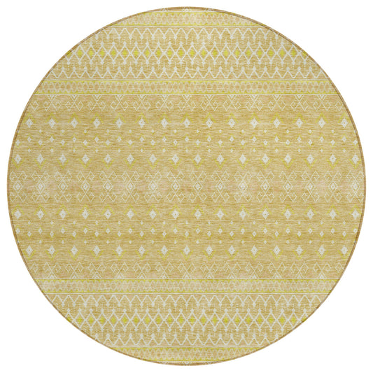 Addison Rugs Boho Gold Washable Indoor-Outdoor Rug