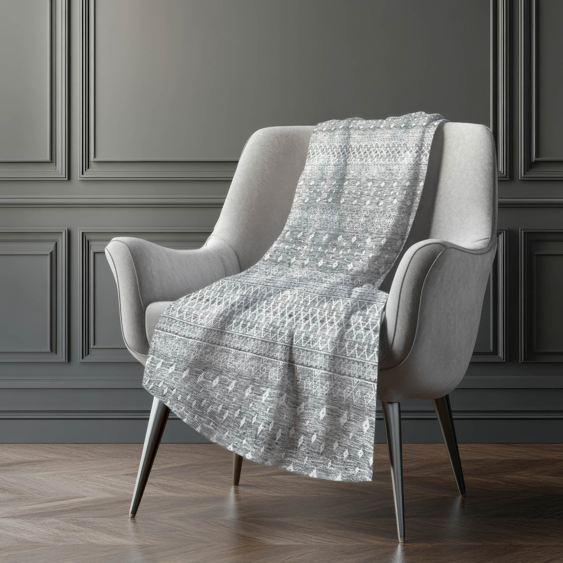 Addison Rugs Boho Grey Washable Indoor-Outdoor Rug