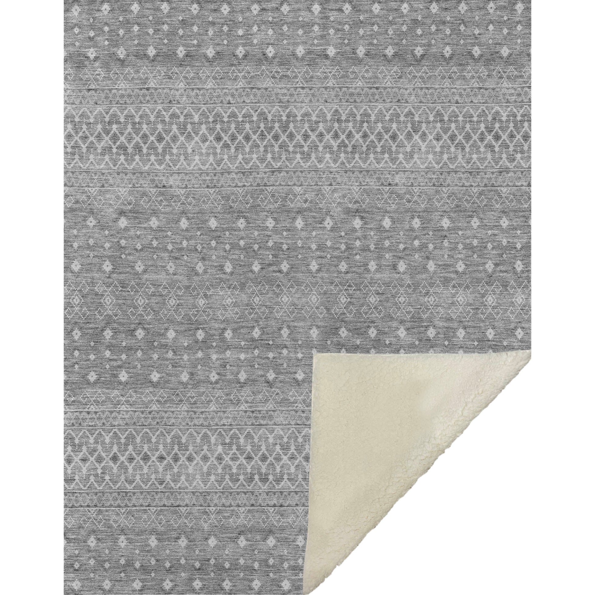 Addison Rugs Boho Grey Washable Indoor-Outdoor Rug