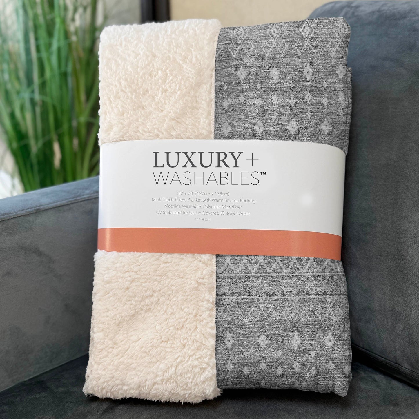Addison Rugs Boho Grey Washable Indoor-Outdoor Rug