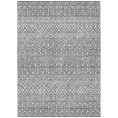 Addison Rugs Boho Grey Washable Indoor-Outdoor Rug