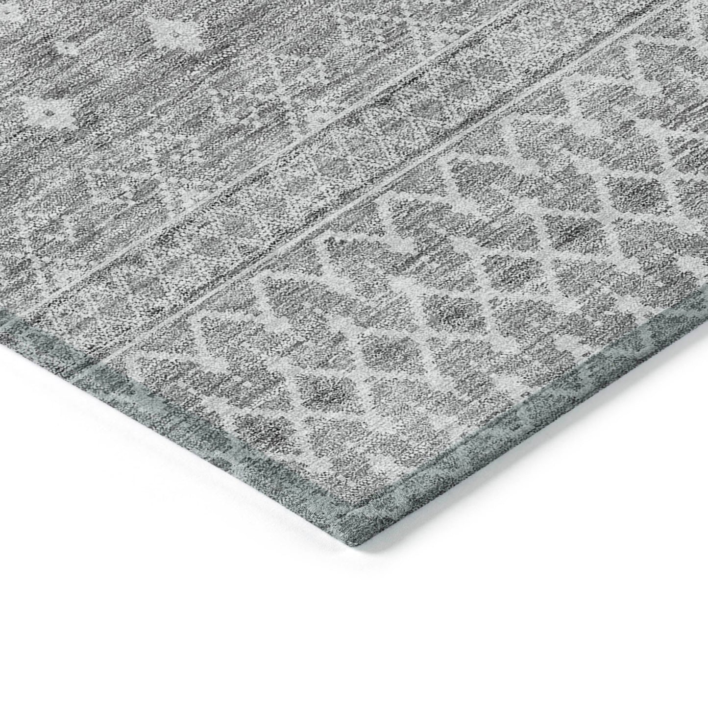 Addison Rugs Boho Grey Washable Indoor-Outdoor Rug