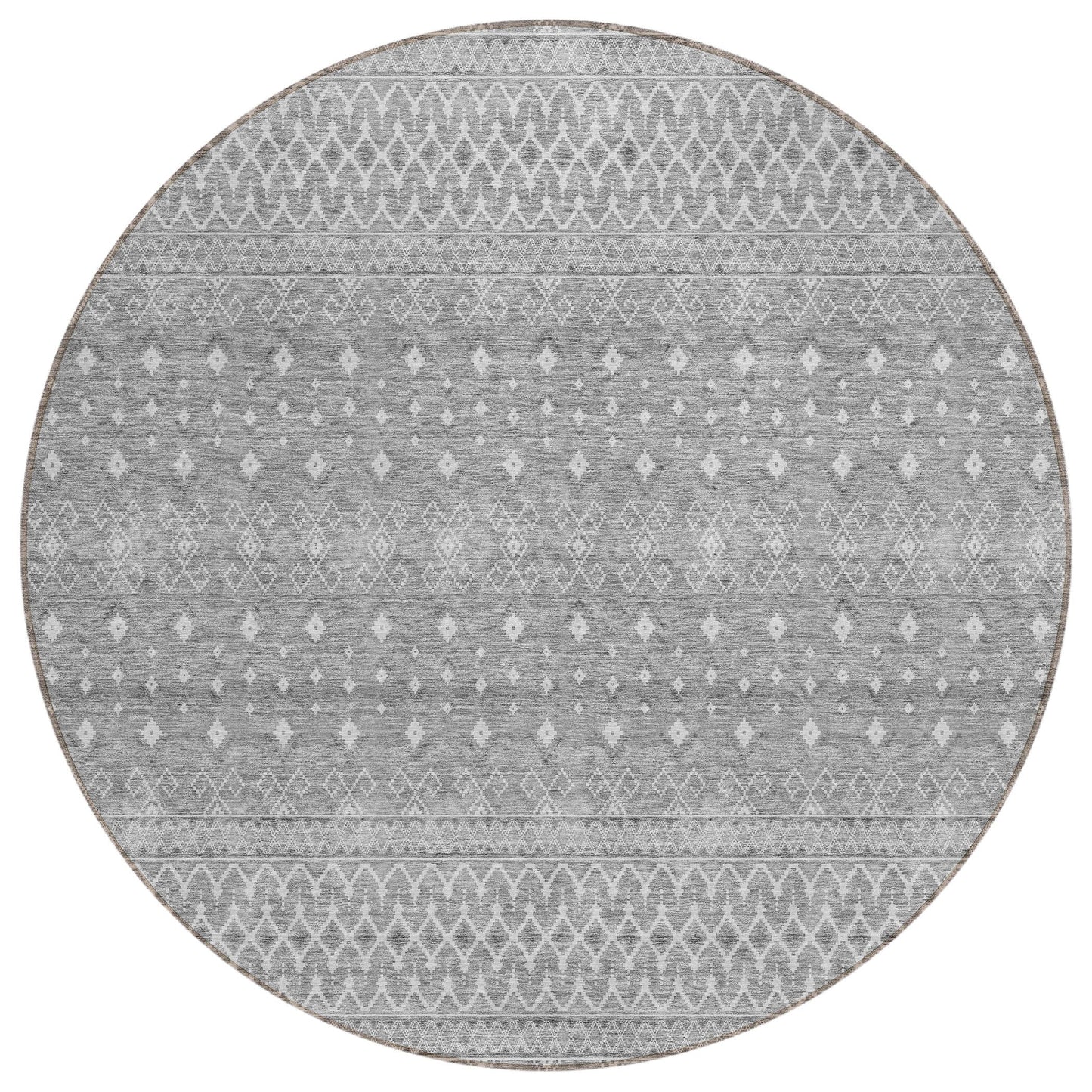 Addison Rugs Boho Grey Washable Indoor-Outdoor Rug