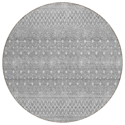 Addison Rugs Boho Grey Washable Indoor-Outdoor Rug