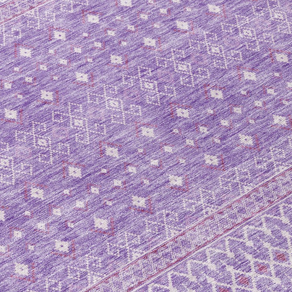 Addison Rugs Boho Purple Washable Indoor-Outdoor Rug