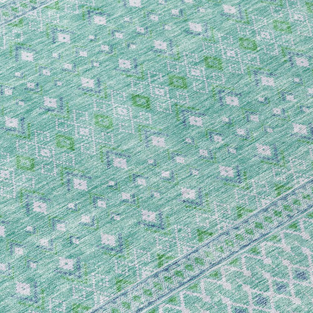 Addison Rugs Boho Teal Washable Indoor-Outdoor Rug