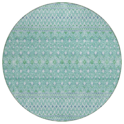 Addison Rugs Boho Teal Washable Indoor-Outdoor Rug