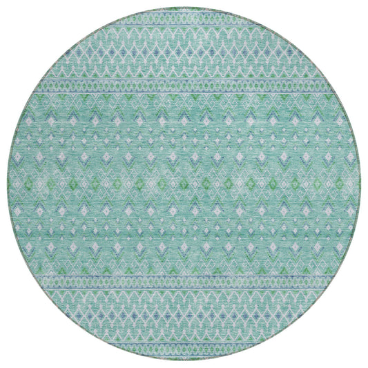 Addison Rugs Boho Teal Washable Indoor-Outdoor Rug