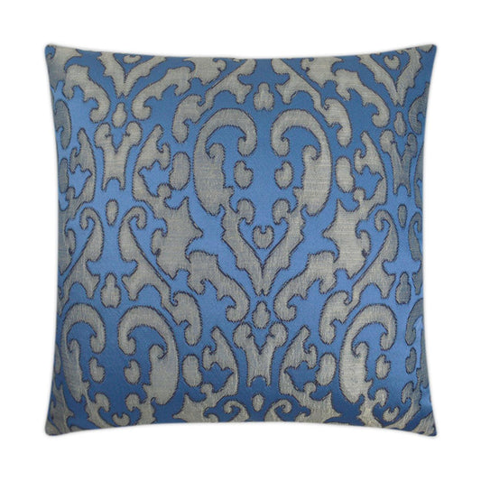 D.V. Kap Bokhara Bluestone Blue Throw Pillow Insert