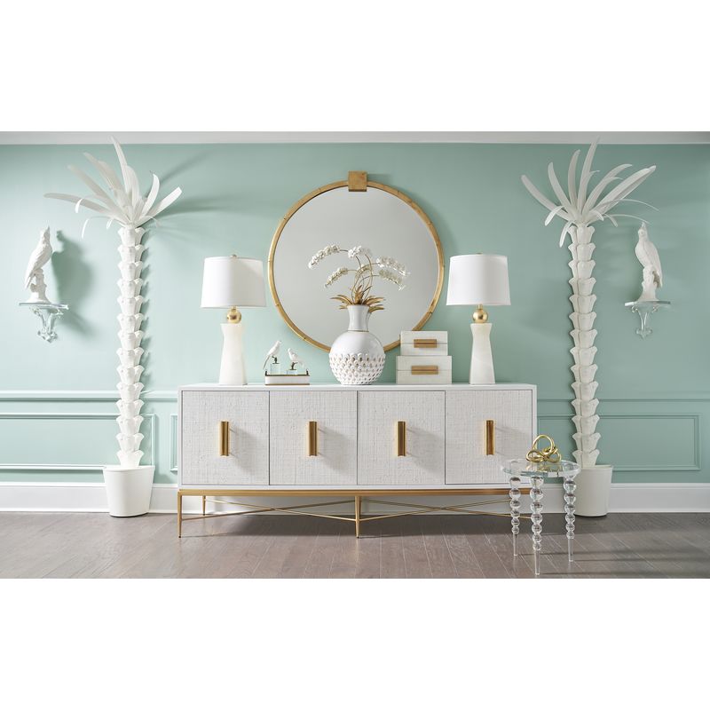 Chelsea House Bolla Acrylic Made Clear Side Table