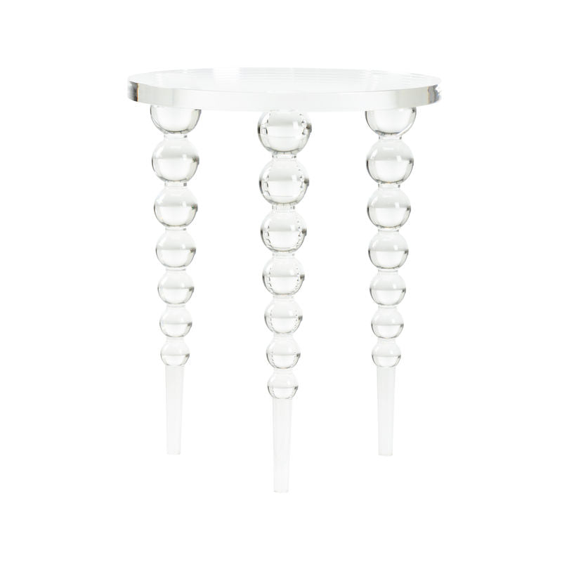 Chelsea House Bolla Acrylic Made Clear Side Table